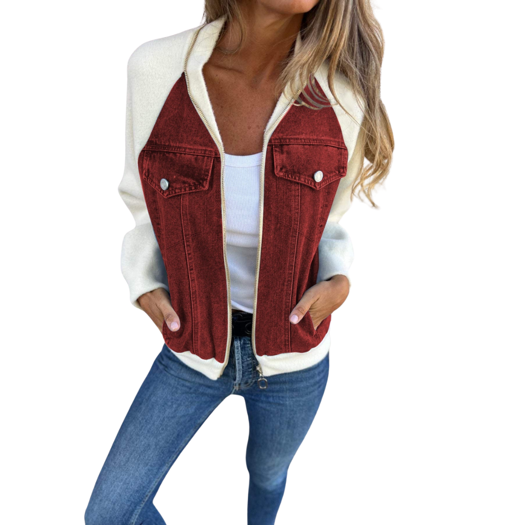 Isabelle - La Elegante Chaqueta de Otoño
