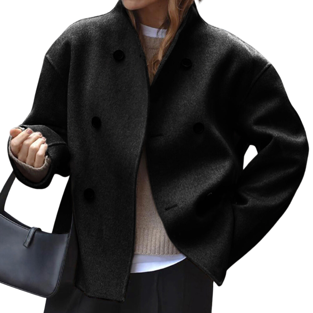 Liliane - La Elegante Chaqueta de Lana para el Invierno