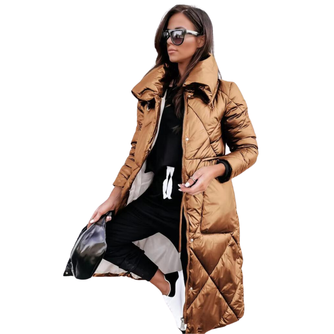 Miriam - La Cálida y Elegante Parka Larga
