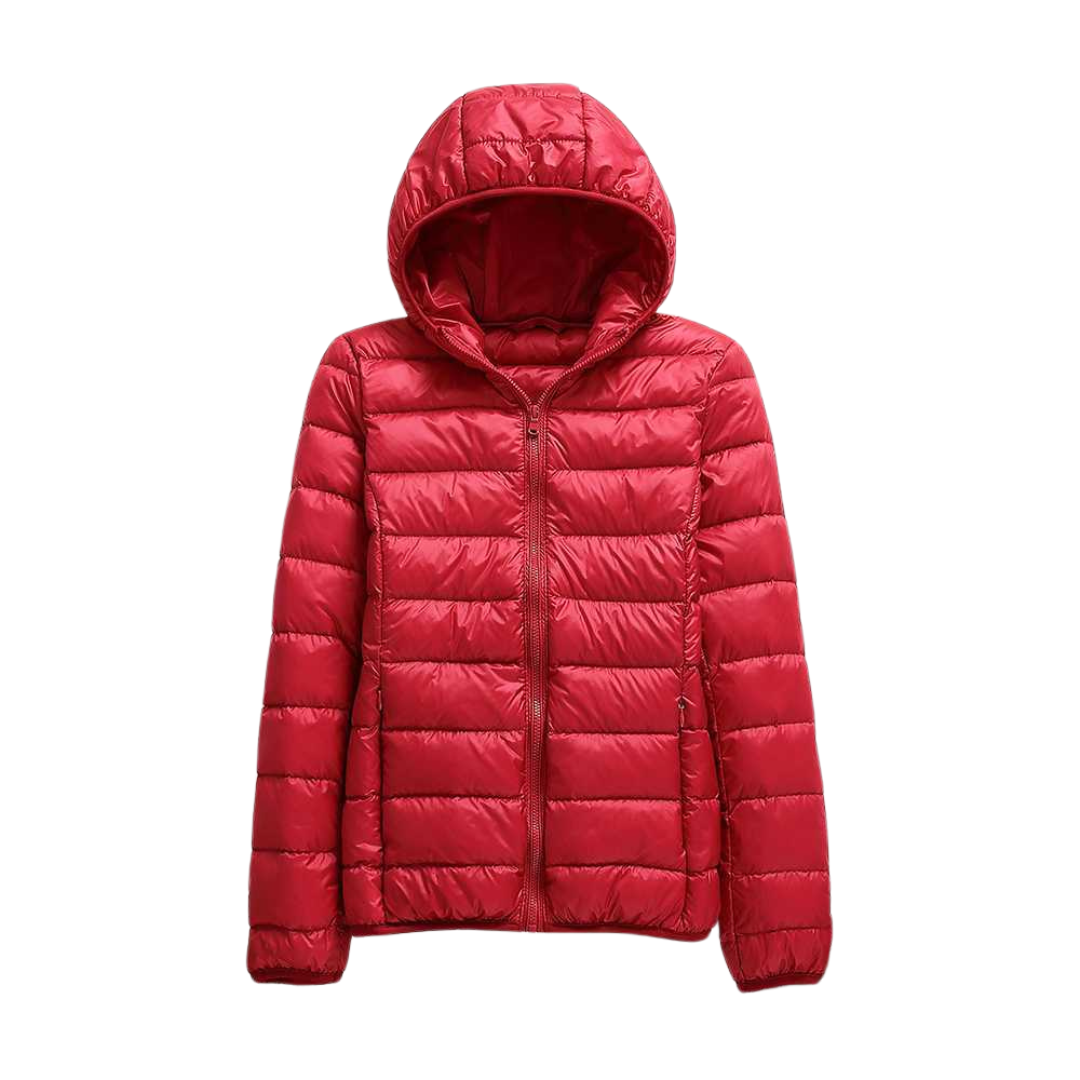 Nathalie - La Chaqueta de Plumón con Capucha