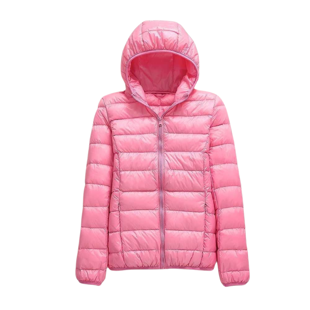 Nathalie - La Chaqueta de Plumón con Capucha