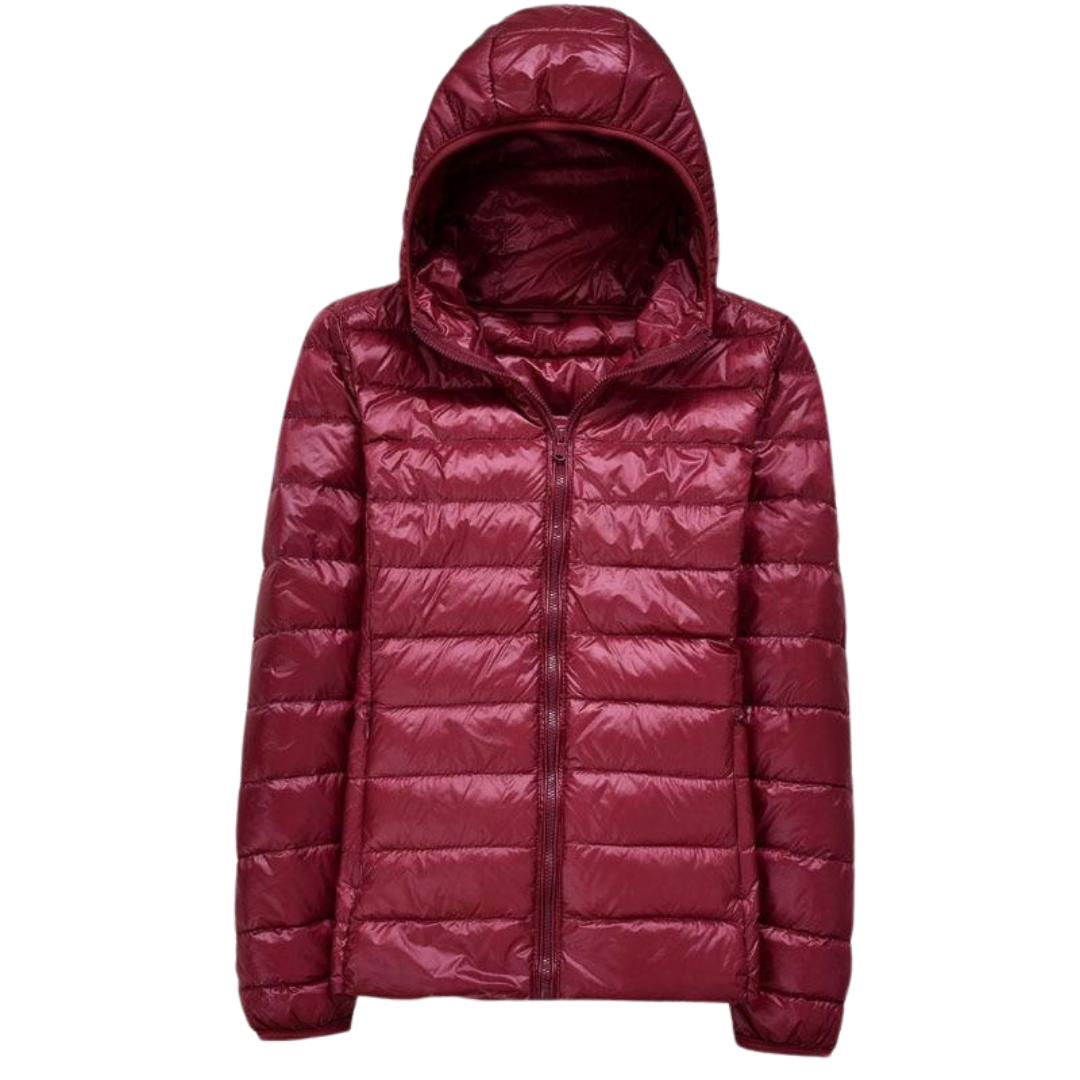 Nathalie - La Chaqueta de Plumón con Capucha