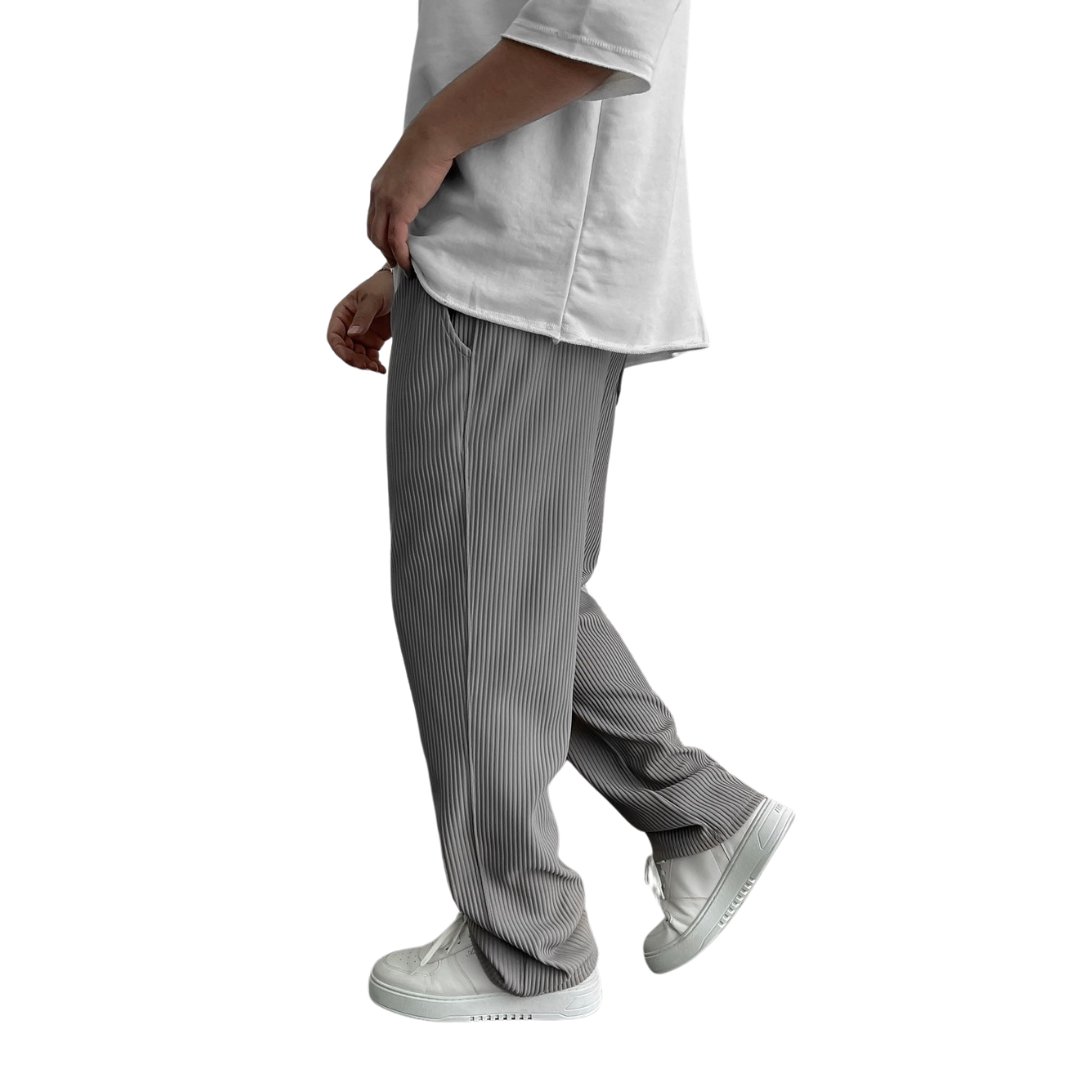 Raymond - El Pantalón Tubular de Pernera Acanalada