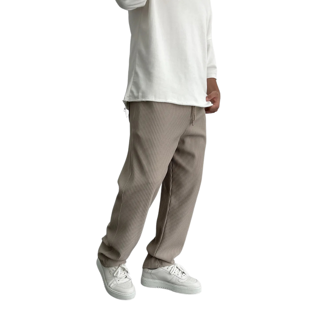 Raymond - El Pantalón Tubular de Pernera Acanalada