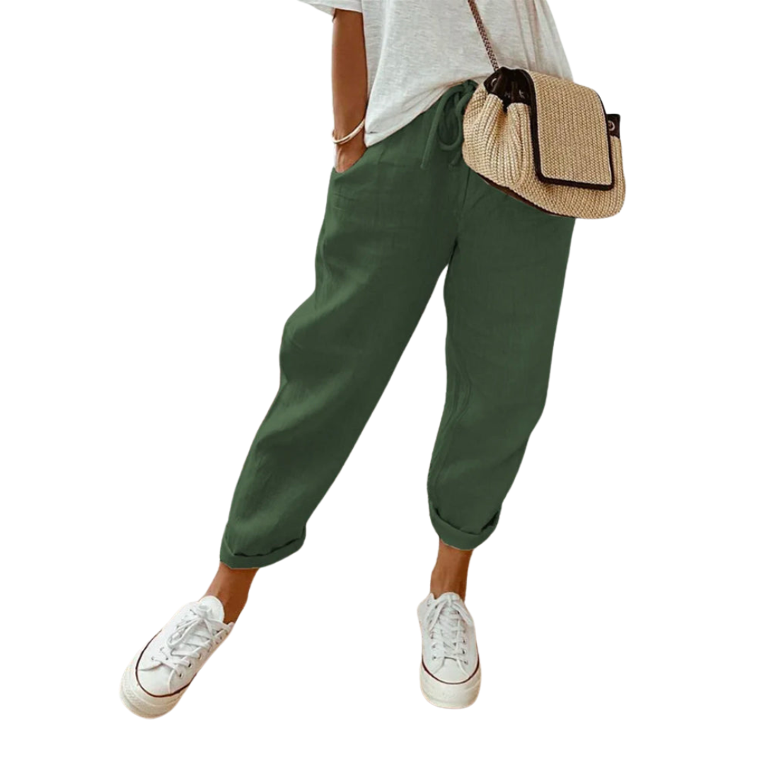 Tamara - El Pantalón de Lino Atemporal