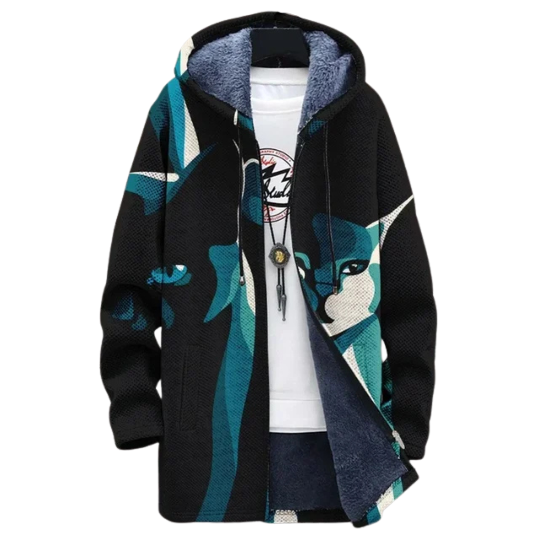 Véronique - La Chaqueta con Estampado Artístico