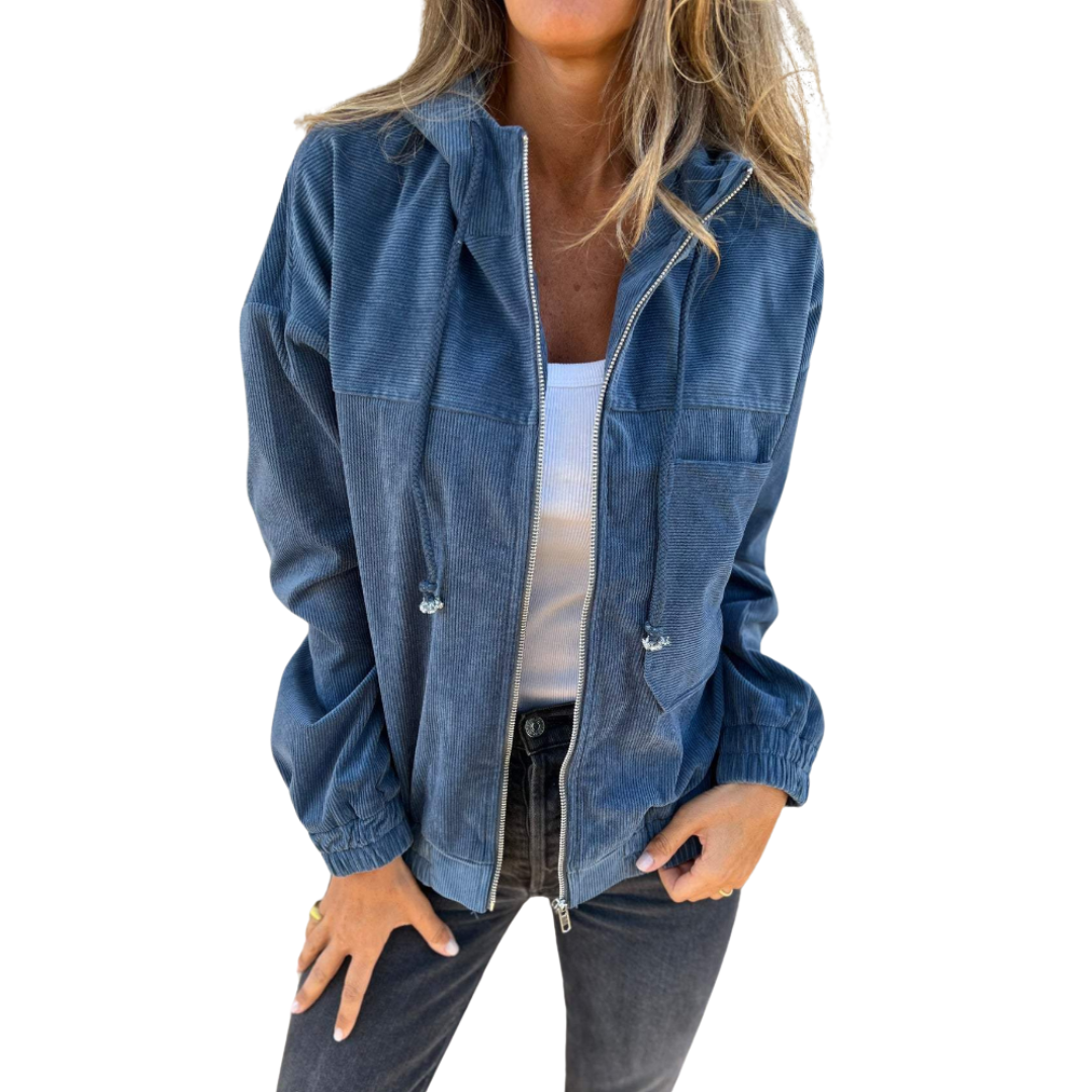 Antonia - La Chaqueta con Capucha de Pana