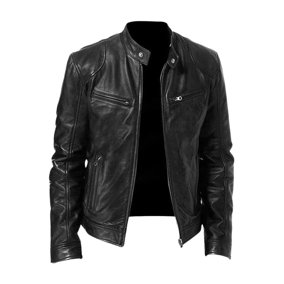 Calvin - La Icónica Chaqueta de Cuero