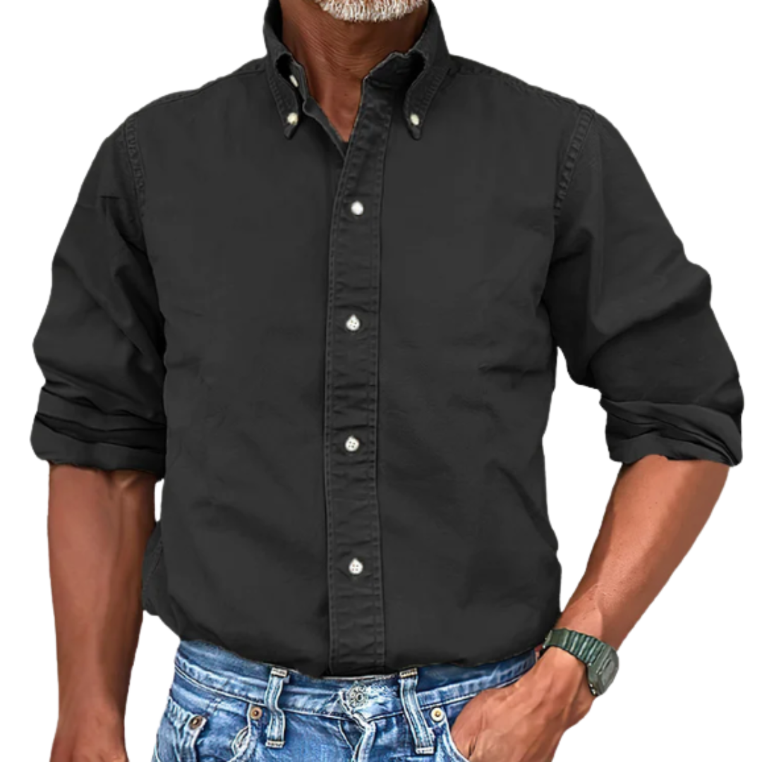 Enrique - La Camisa Casual de Manga Larga