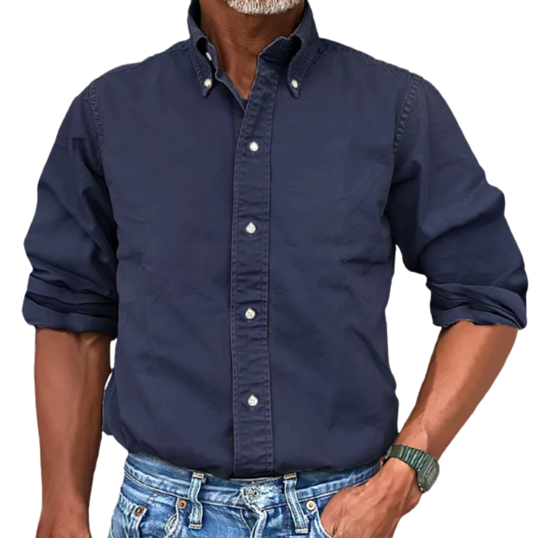 Enrique - La Camisa Casual de Manga Larga