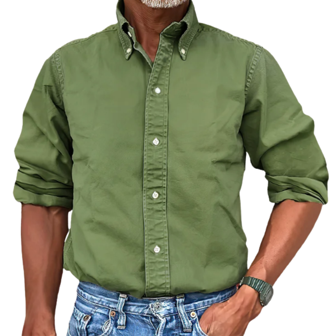 Enrique - La Camisa Casual de Manga Larga