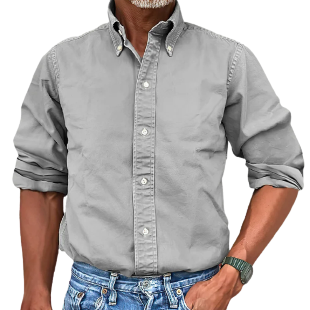 Enrique - La Camisa Casual de Manga Larga