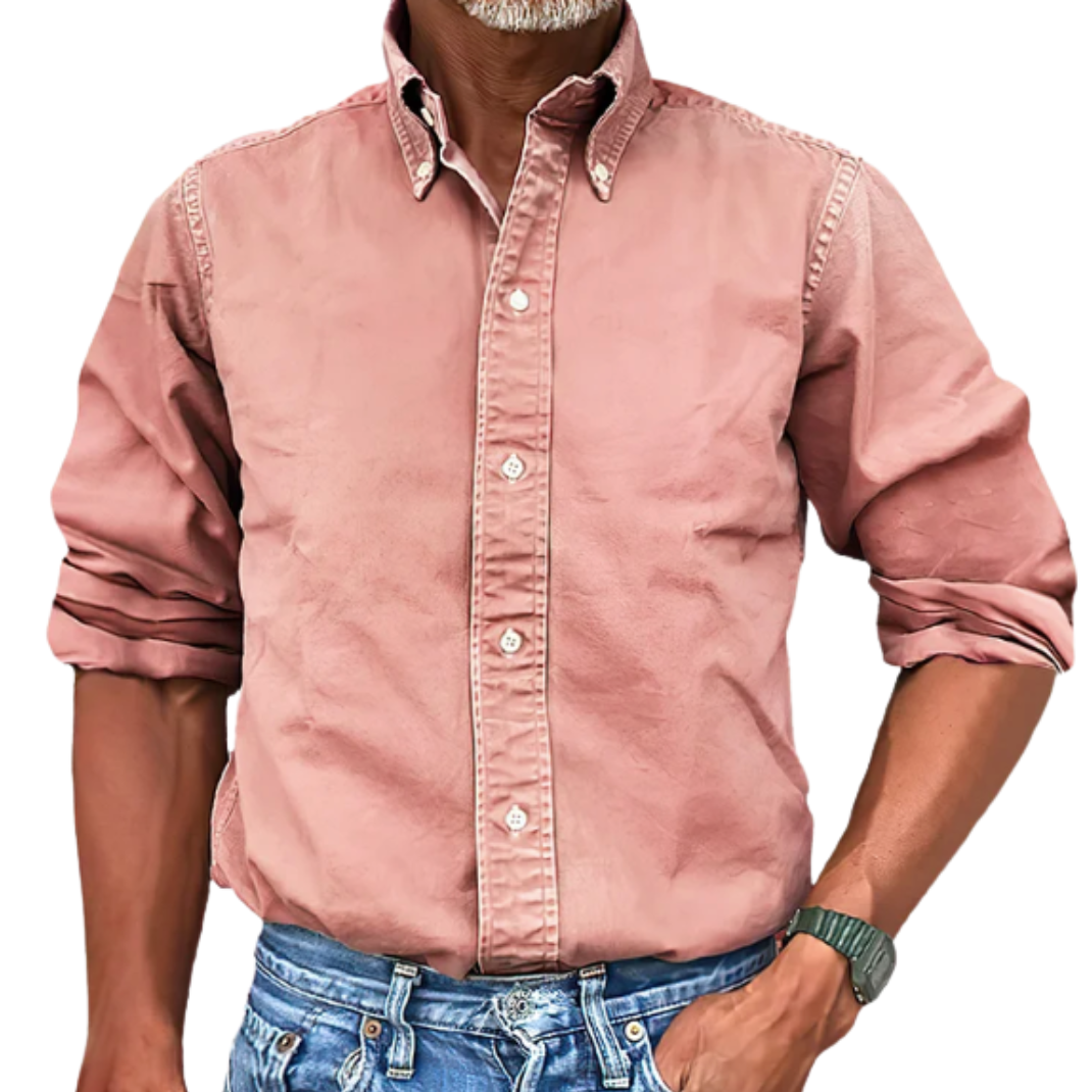 Enrique - La Camisa Casual de Manga Larga