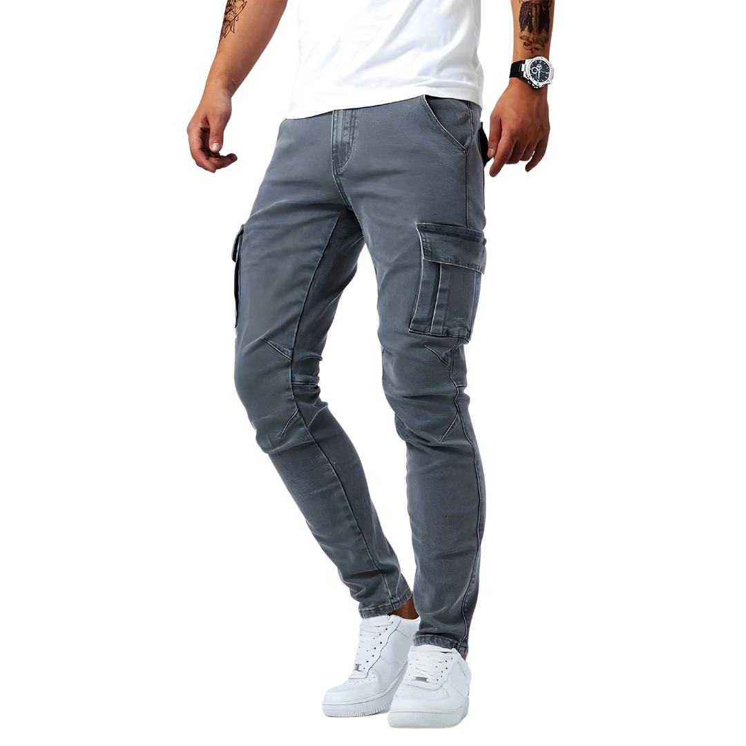 François - El Pantalón Cargo Elástico