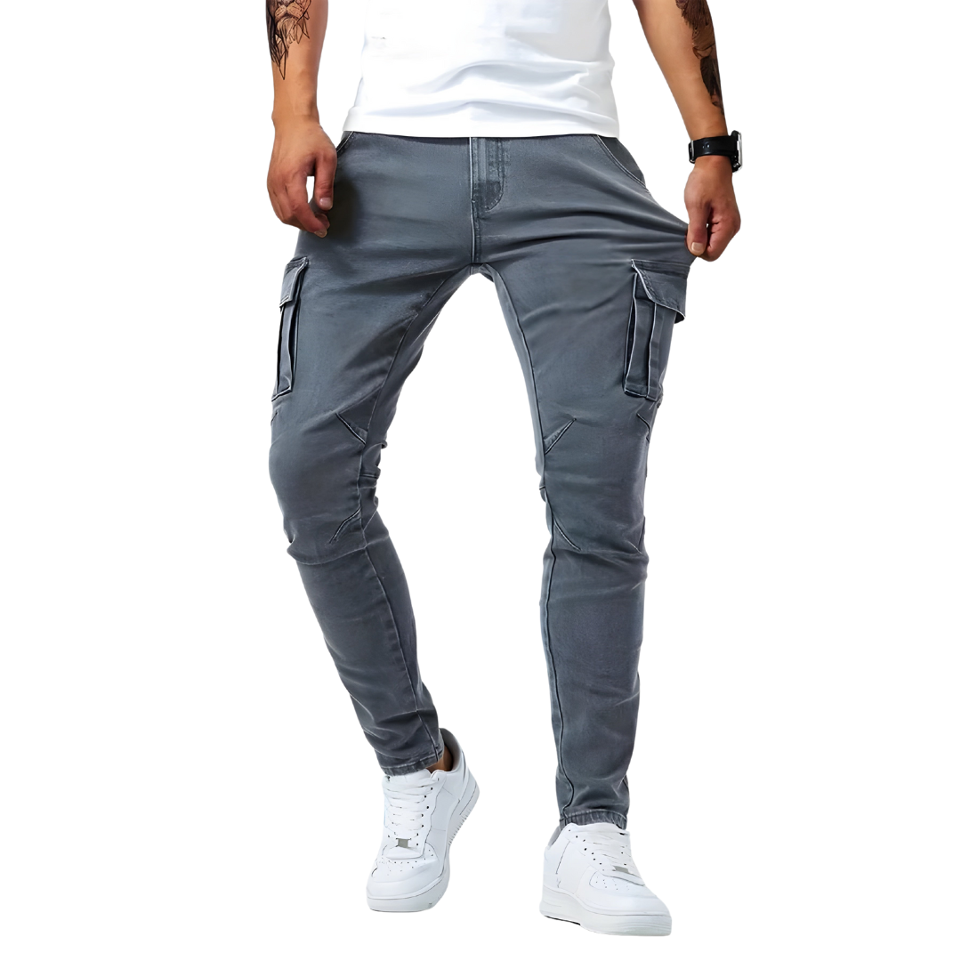 François - El Pantalón Cargo Elástico