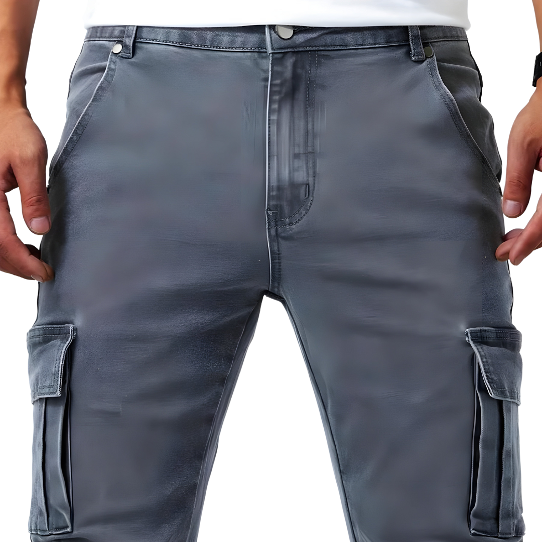 François - El Pantalón Cargo Elástico