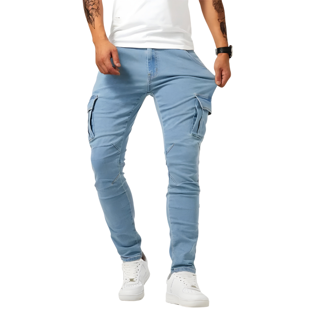 François - El Pantalón Cargo Elástico