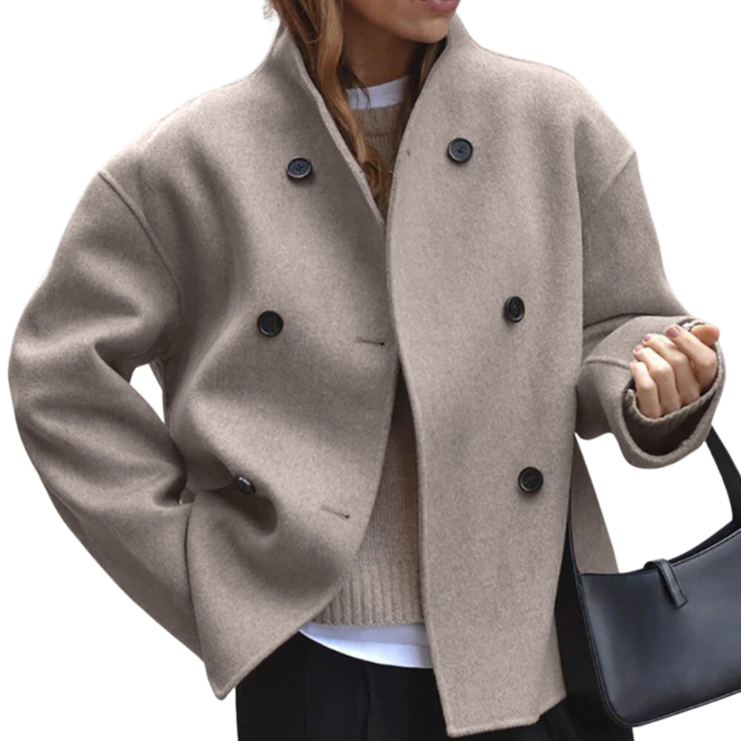 Liliane - La Elegante Chaqueta de Lana para el Invierno