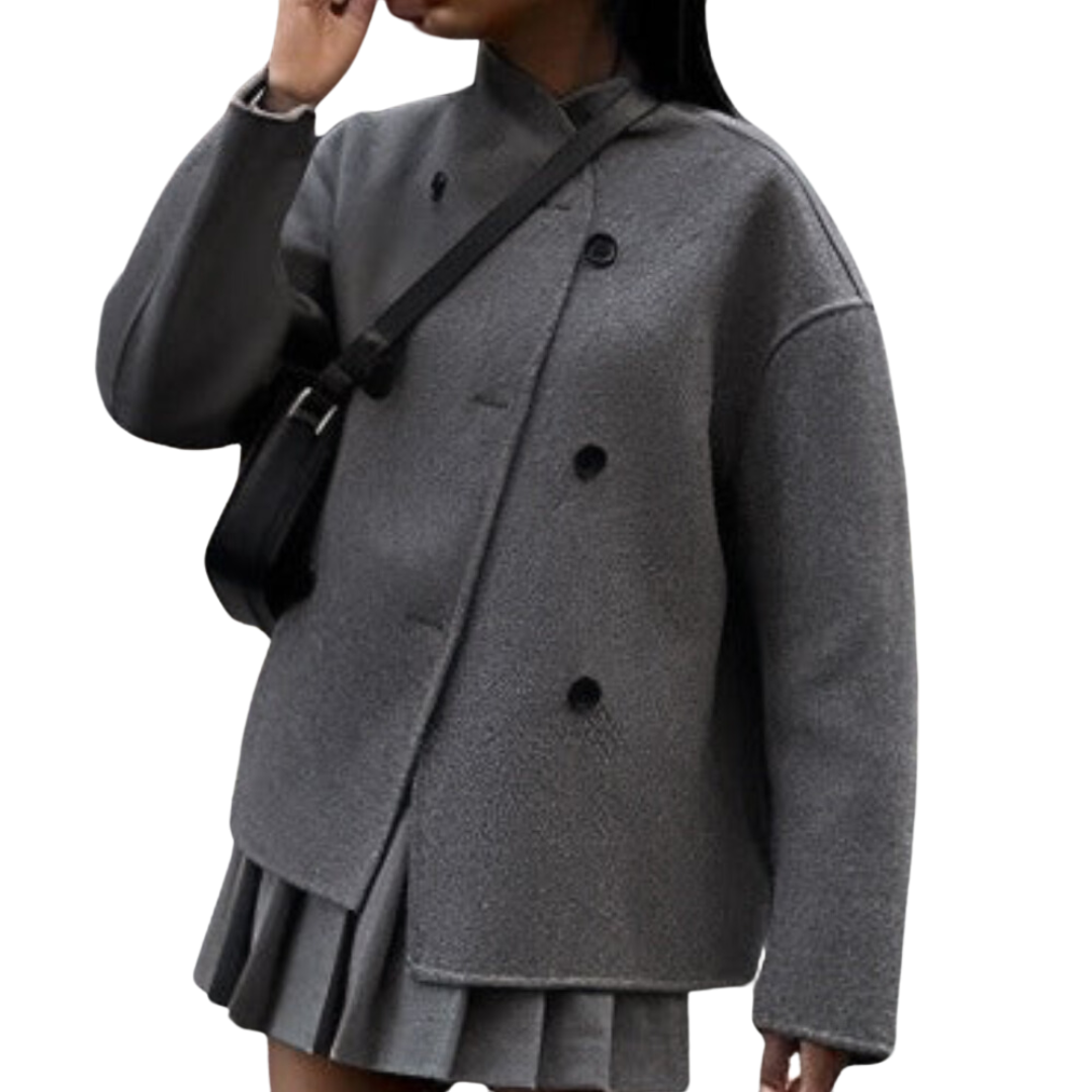 Liliane - La Elegante Chaqueta de Lana para el Invierno