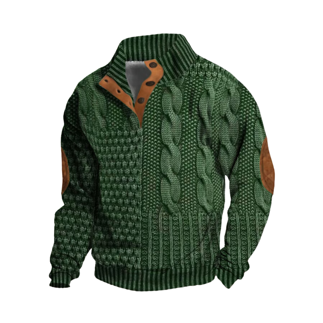 Louis - El Jersey Retro de Cuello Alto