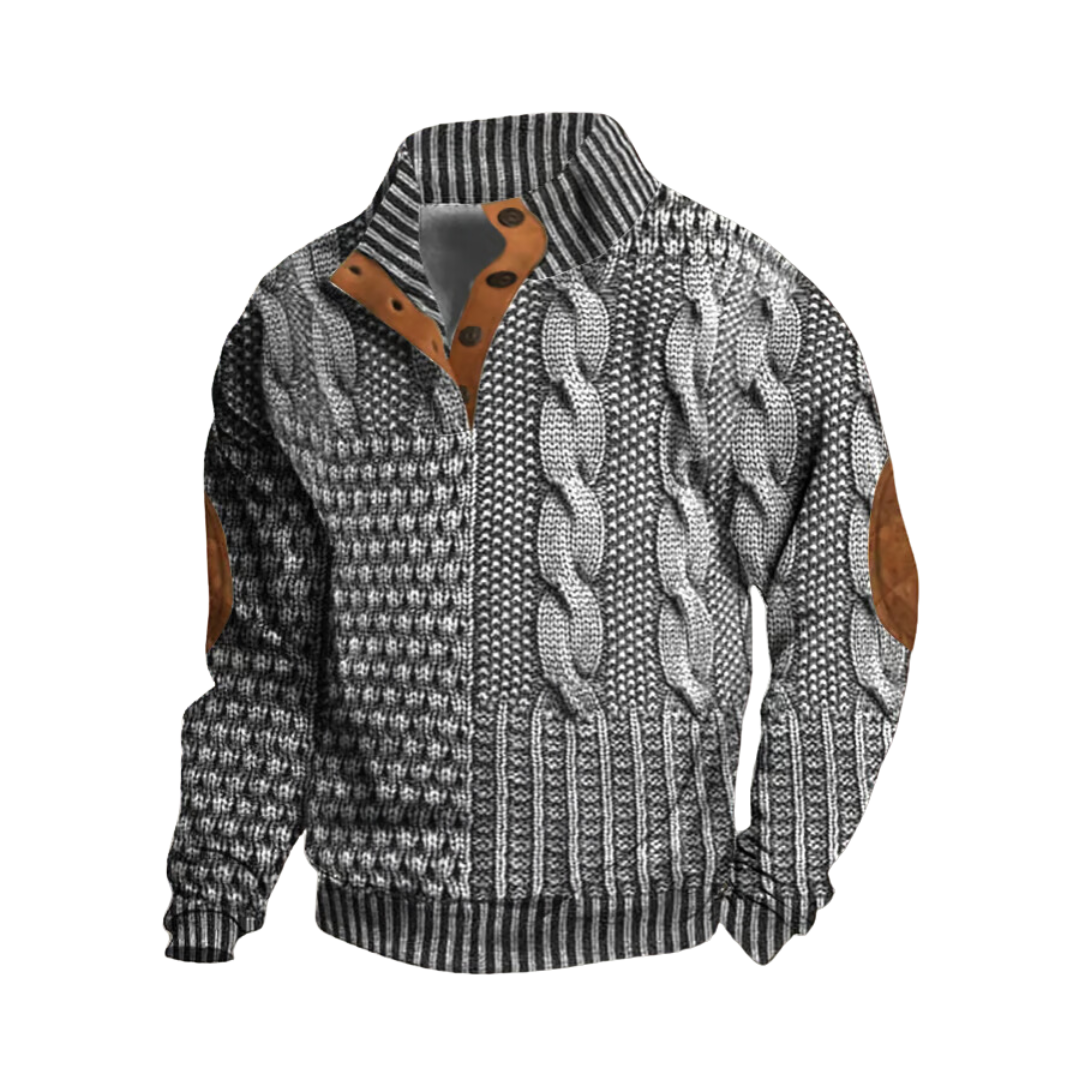 Louis - El Jersey Retro de Cuello Alto