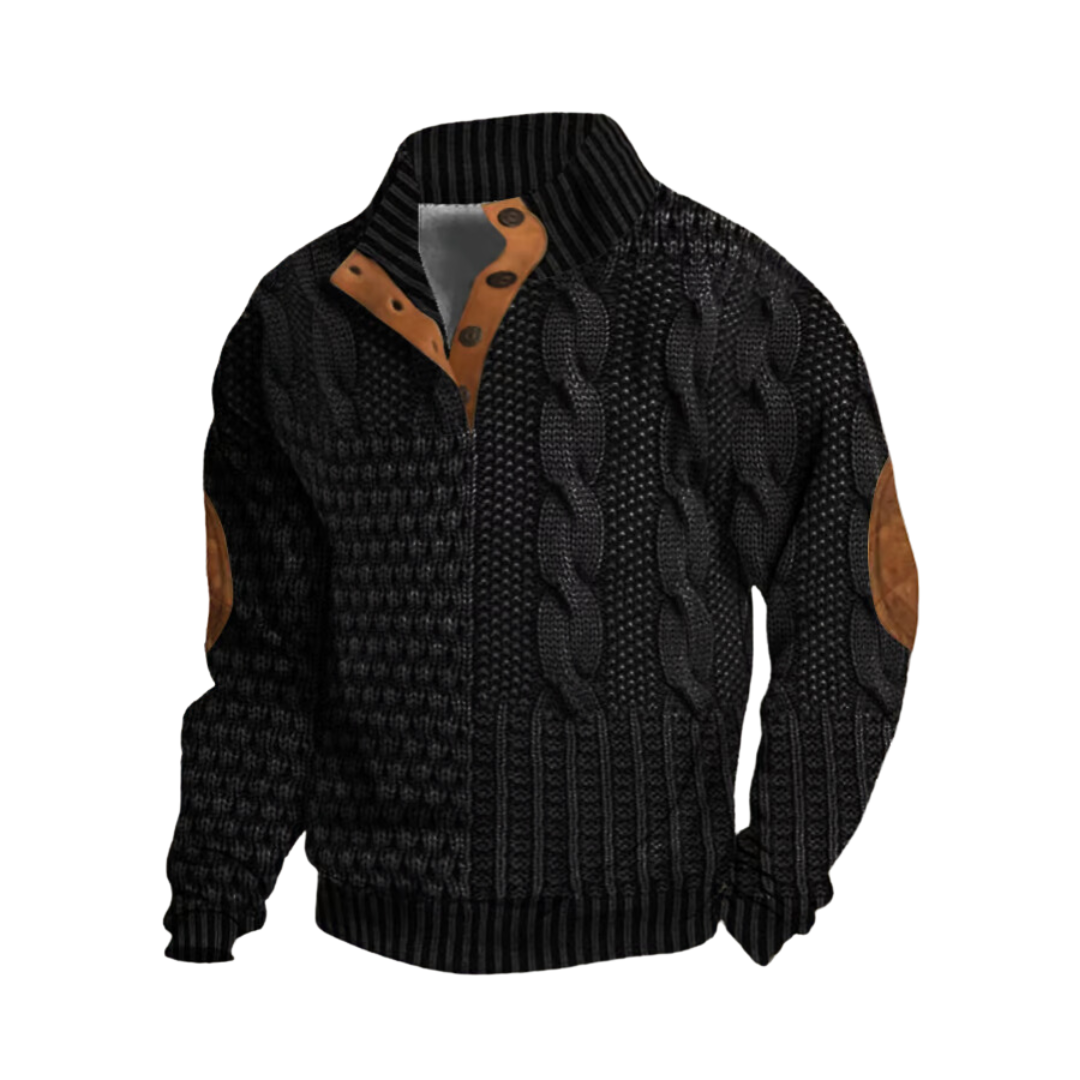 Louis - El Jersey Retro de Cuello Alto