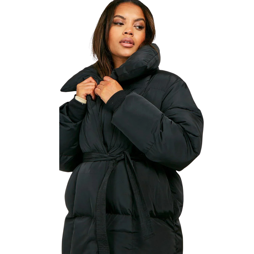 Mara - La Elegante Chaqueta de Plumas
