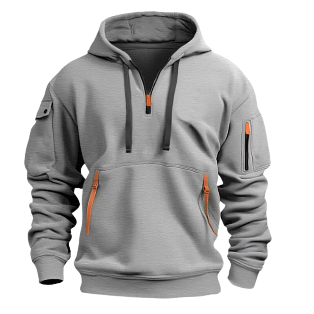 Max - La Cómoda Sudadera con Cremallera