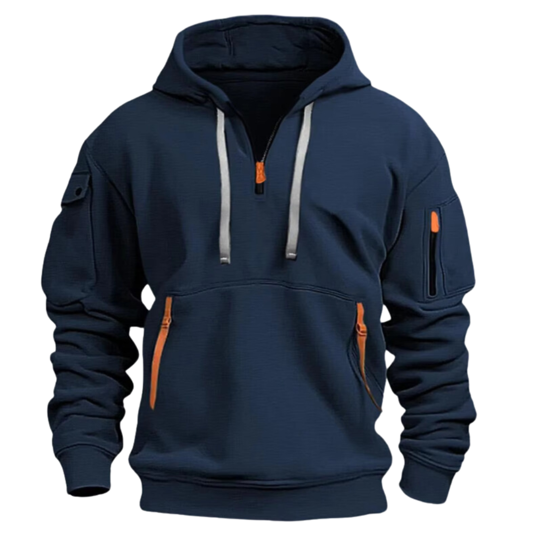 Max - La Cómoda Sudadera con Cremallera