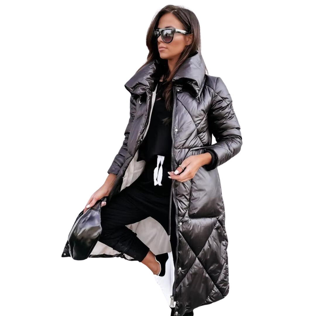 Miriam - La Cálida y Elegante Parka Larga