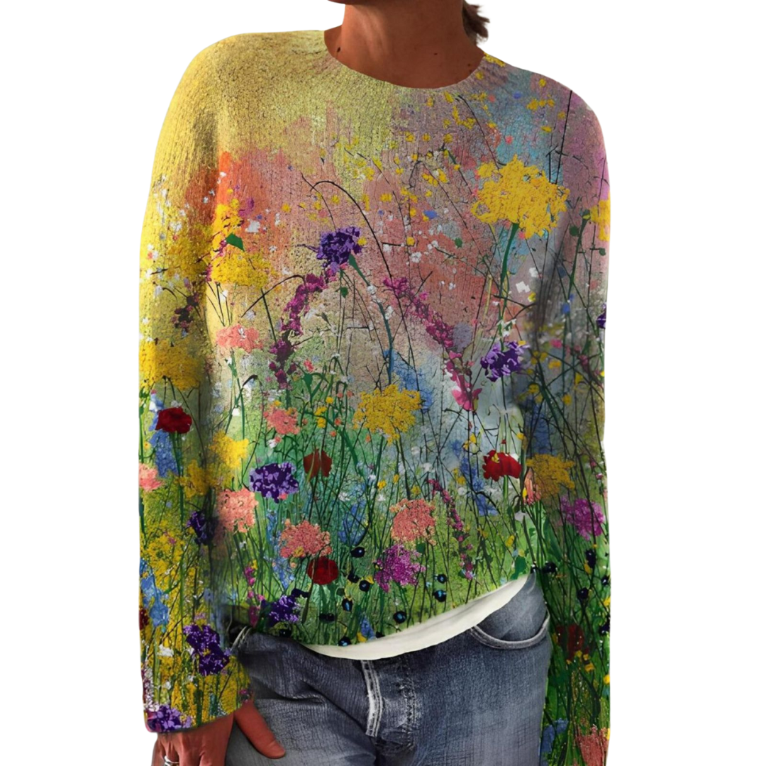 Naomi - La Sudadera Vintage Flora