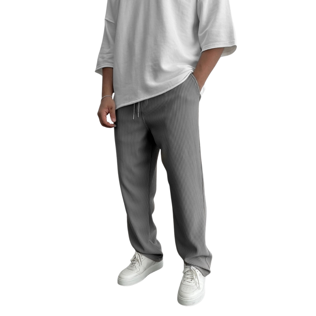 Raymond - El Pantalón Tubular de Pernera Acanalada