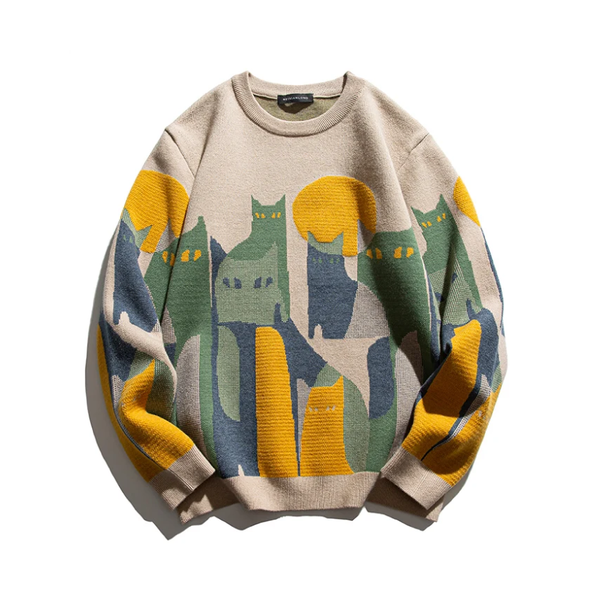 Sam - El Suéter Unisex de Gatos