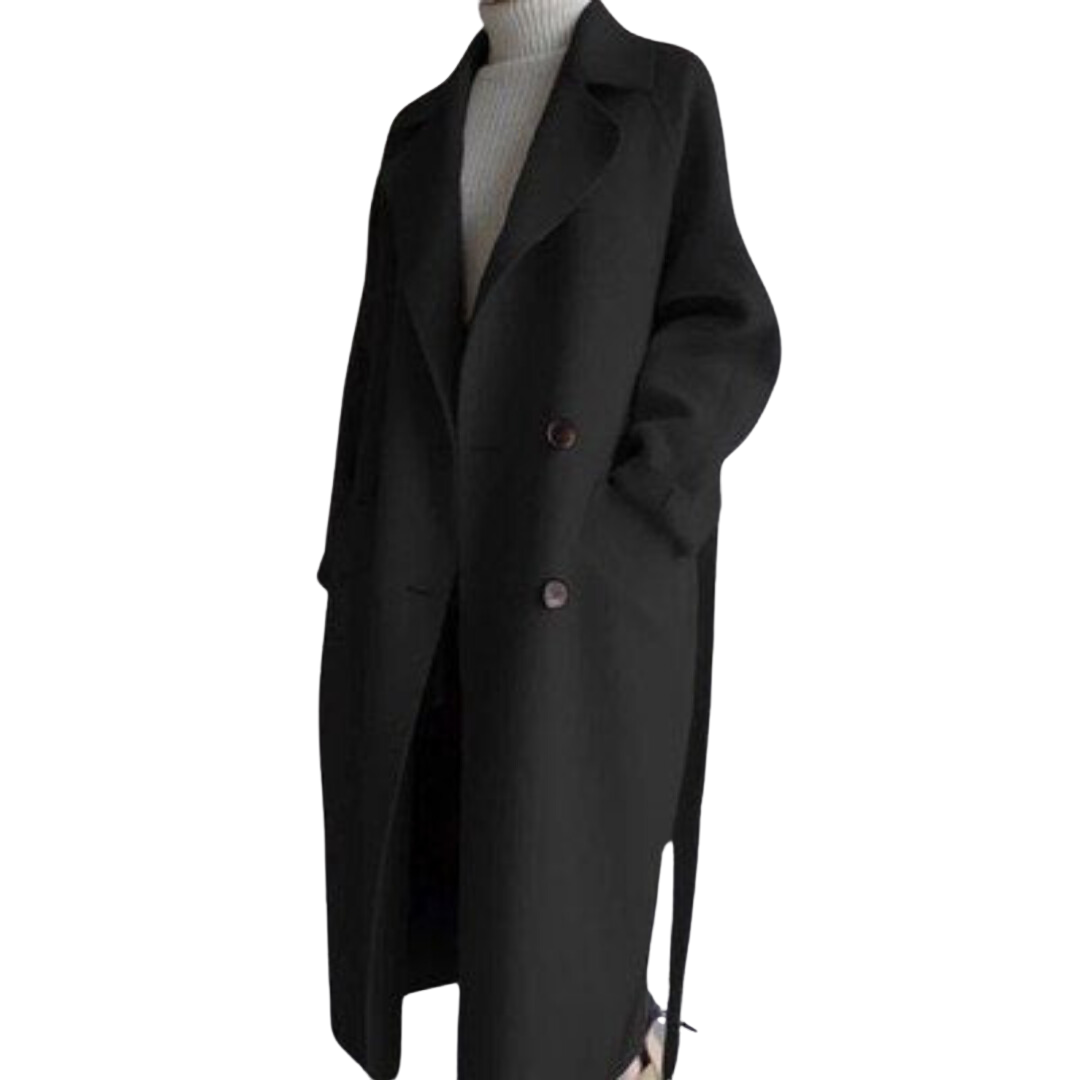 Veerle - El Elegante Trench de Lana