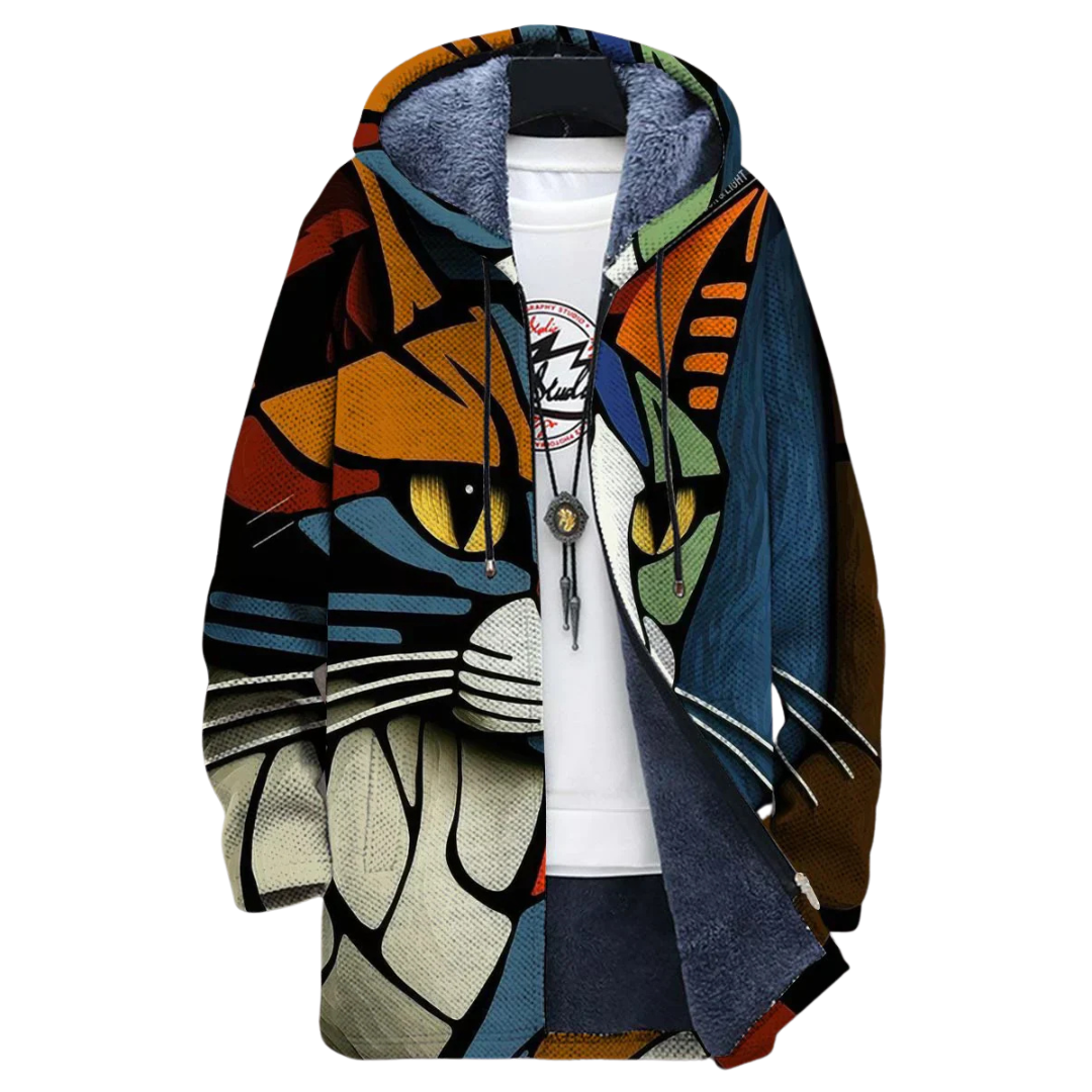 Véronique - La Chaqueta con Estampado Artístico