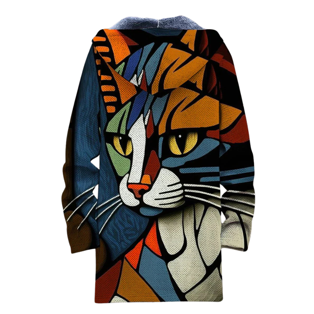 Véronique - La Chaqueta con Estampado Artístico
